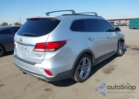 2017 Hyundai Santa Fe Limited Ultimate z USA, uszkodzony, nr VIN KM8SR4HF2HU201347